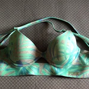 Tropical PINK bonded bra🏝